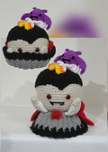 Peek-a-BOO! Dracula Cupcake